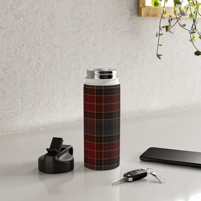 Love Tartán (16) Water Bottle Gallery Image 4