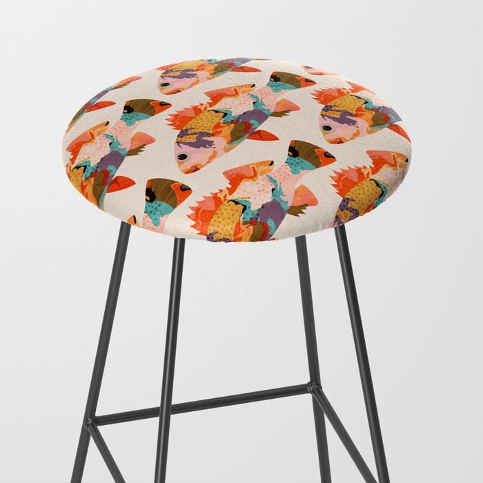 Tropical fish Stool Gallery Image 2