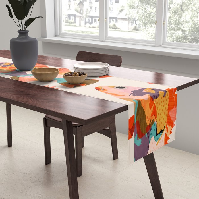 Tropical fish Table Runner Gallery Image 2