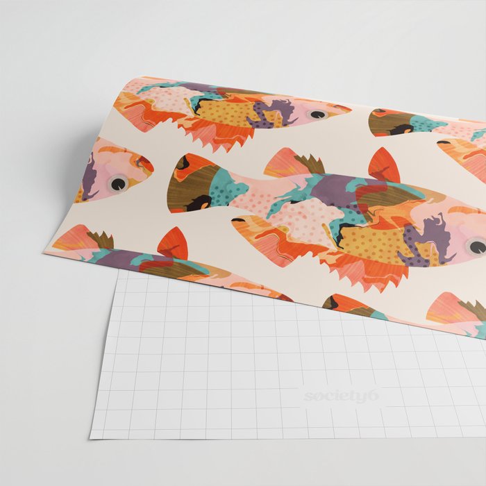 Tropical fish Wrapping Paper Gallery Image 2