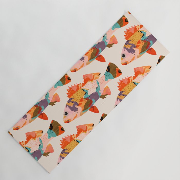 Tropical fish Yoga Mat Gallery Image 1