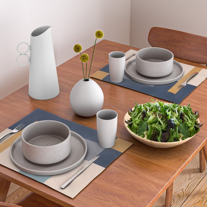 Abstract Geometric 24 Placemat Gallery Image 2