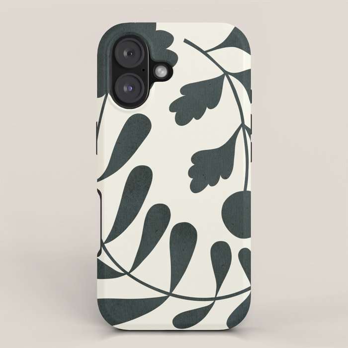 Abstract-botanical 42-3 iPhone Case Gallery Image 1