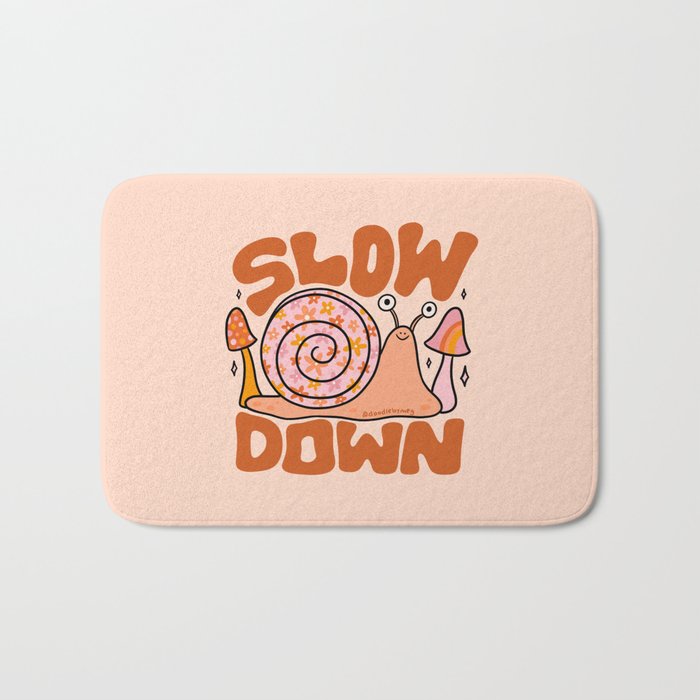 Slow Down Bath Mat Gallery Image 1