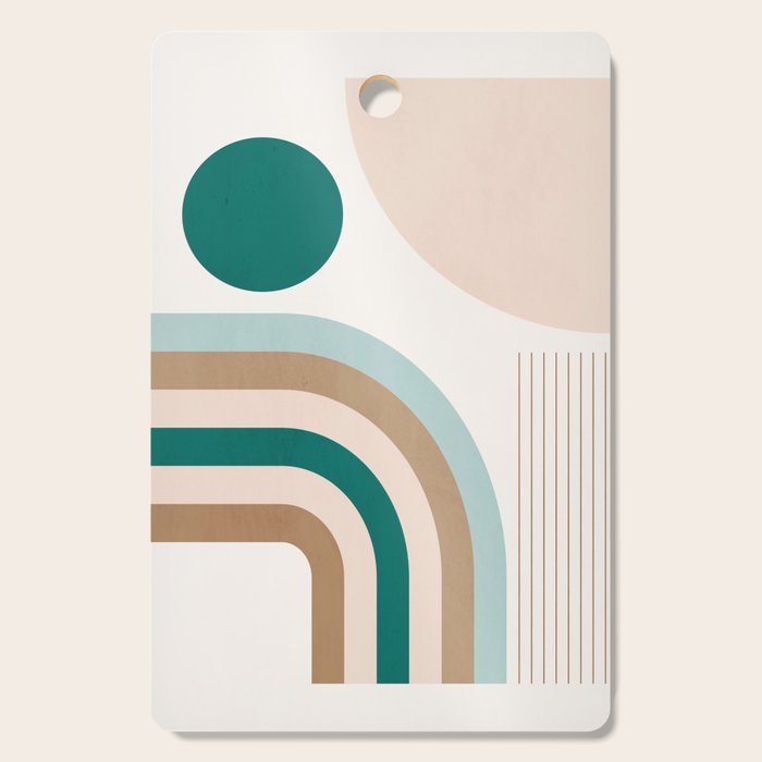 Minimal Geometric Abstraction 84 Cutting Board Gallery Image 1