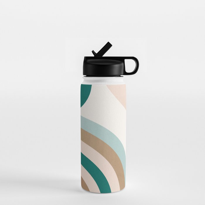 Minimal Geometric Abstraction 84 Water Bottle Gallery Image 1
