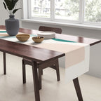 Minimal Geometric Abstraction 84 Table Runner Gallery Image 2