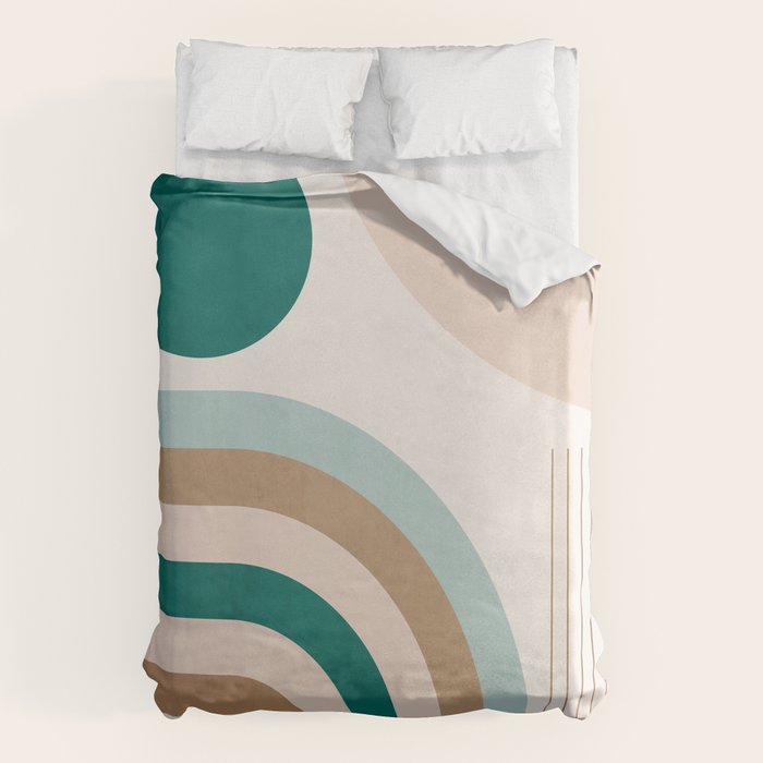 Minimal Geometric Abstraction 84 Duvet Cover Gallery Image 6