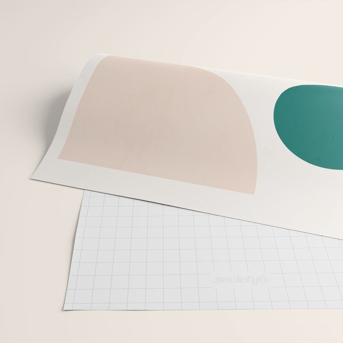 Minimal Geometric Abstraction 84 Wrapping Paper Gallery Image 2