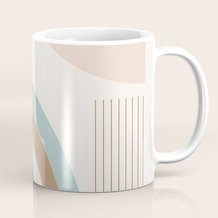 Minimal Geometric Abstraction 84 Coffee Mug Gallery Image 1