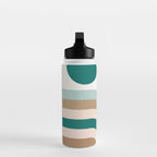 Minimal Geometric Abstraction 84 Water Bottle Gallery Image 3