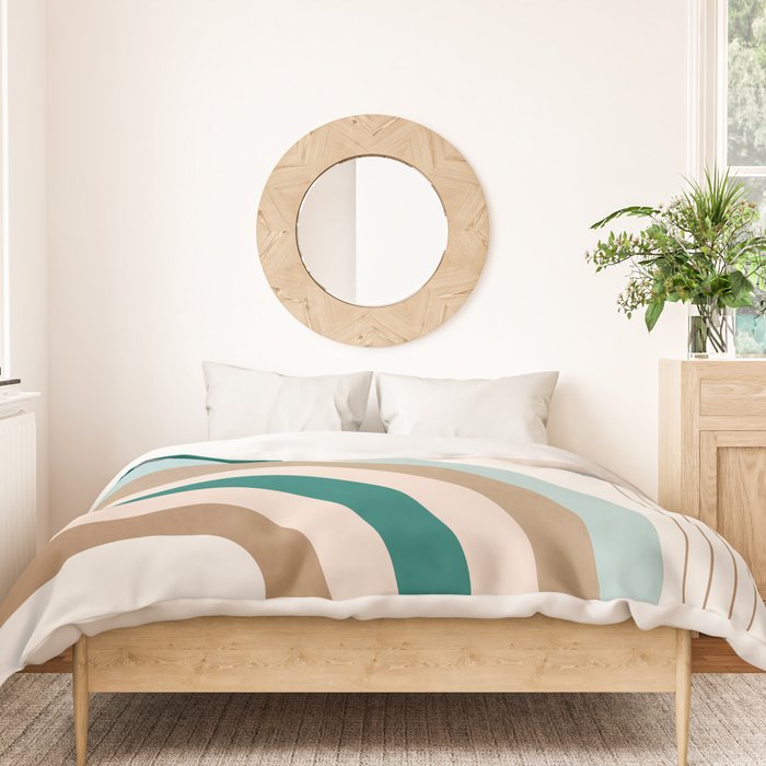 Minimal Geometric Abstraction 84 Duvet Cover Gallery Image 3