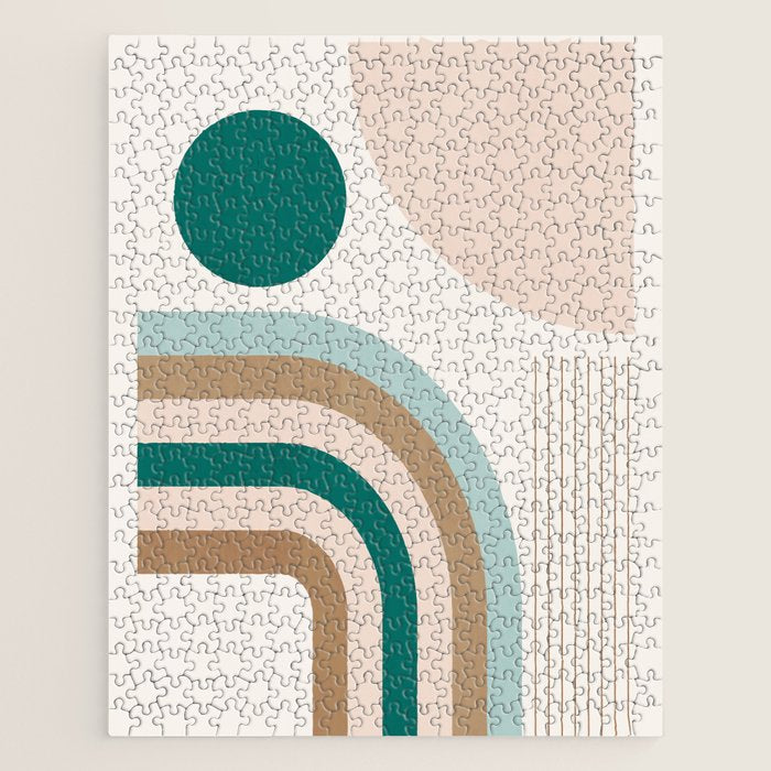 Minimal Geometric Abstraction 84 Jigsaw Puzzle Gallery Image 1
