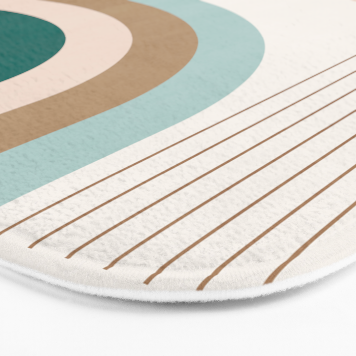 Minimal Geometric Abstraction 84 Bath Mat Gallery Image 3