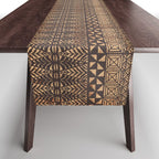 UrbanNesian Tongan Ngatu Table Runner Gallery Image 1