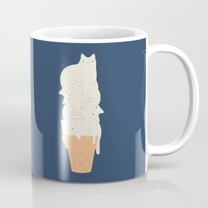 Cat ice cream 2024 Coffee Mug Gallery Image 1