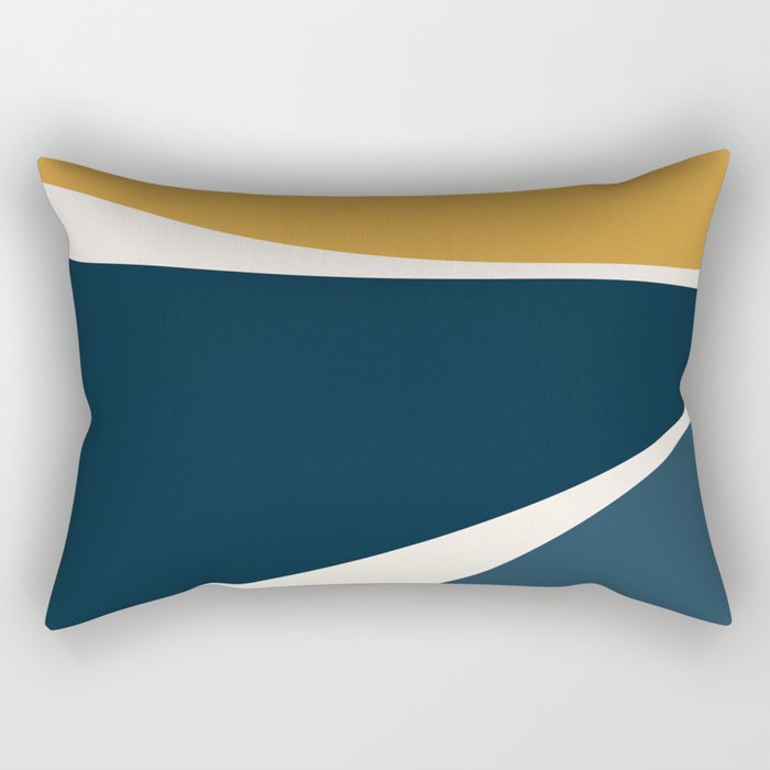 Minimalist Plant Abstract LXV Rectangular Pillow Gallery Image 1