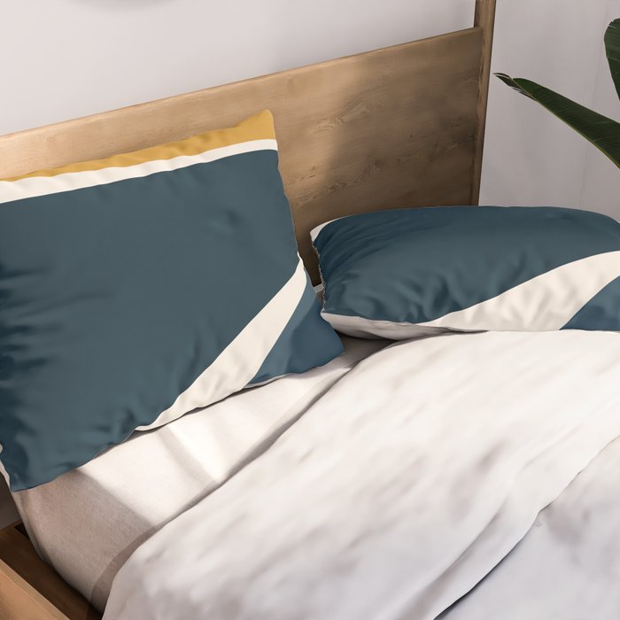 Minimalist Plant Abstract LXV Pillow Sham Gallery Image 2