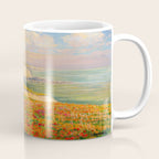Václav Radimský (1867-1946) Normandy coast in bloom Impressionist Landscape Painting Bright Colors Coffee Mug Gallery Image 1