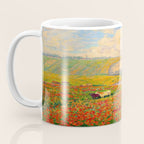 Václav Radimský (1867-1946) Normandy coast in bloom Impressionist Landscape Painting Bright Colors Coffee Mug Gallery Image 3