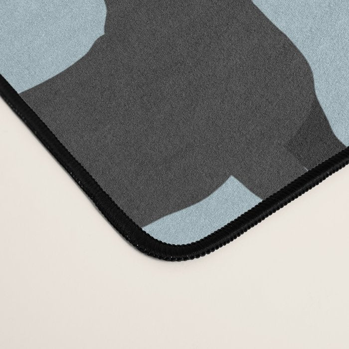 German Shepherd Dog Paws and Bones Pattern Desk Mat Gallery Image 4