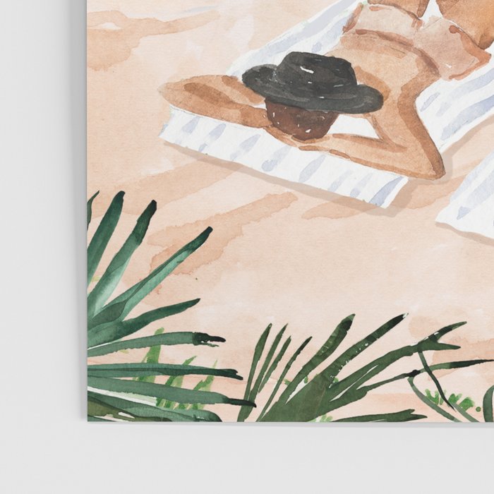 Couple at the Beach Poster Gallery Image 3