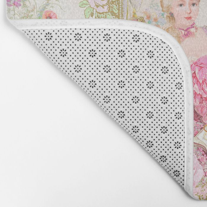 Marie Antoinette Rococo splendour Bath Mat Gallery Image 2