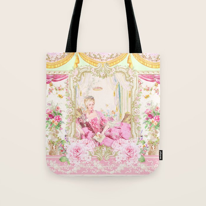 Marie Antoinette Rococo splendour Tote Bag Gallery Image 1