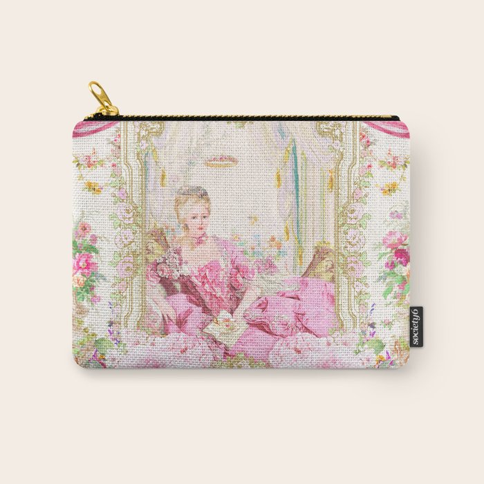 Marie Antoinette Rococo splendour Carry All Pouch Gallery Image 1