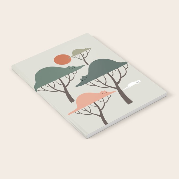 Cat Landscape 128 Notebook Gallery Image 1