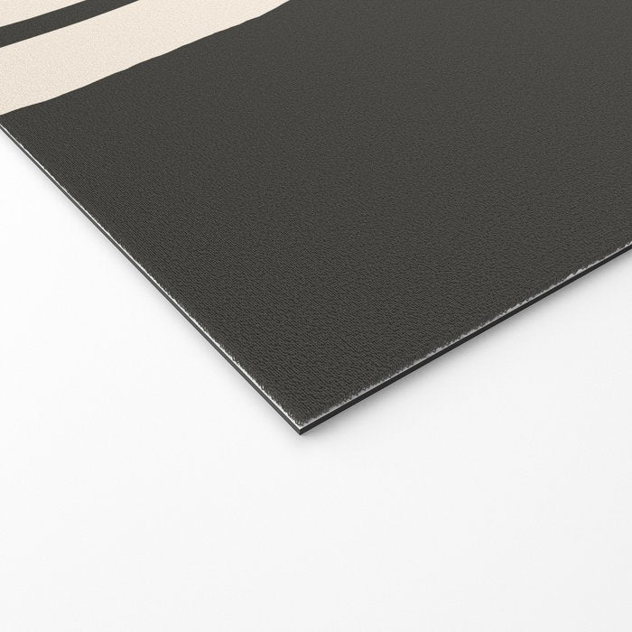 Lady Portrait Abstract Minimal  Line Art Welcome Mat Gallery Image 2