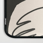 Lady Portrait Abstract Minimal  Line Art Laptop Sleeve Gallery Image 3