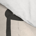 Lady Portrait Abstract Minimal  Line Art Comforter Gallery Image 4