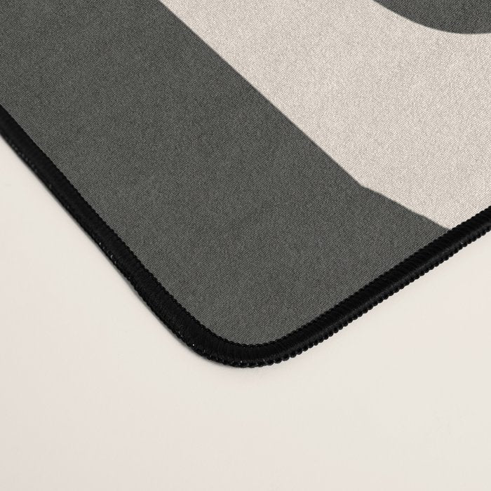 Lady Portrait Abstract Minimal  Line Art Desk Mat Gallery Image 4