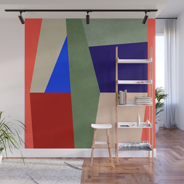 Abstract Shapes 22 Wall Mural Gallery Image 1