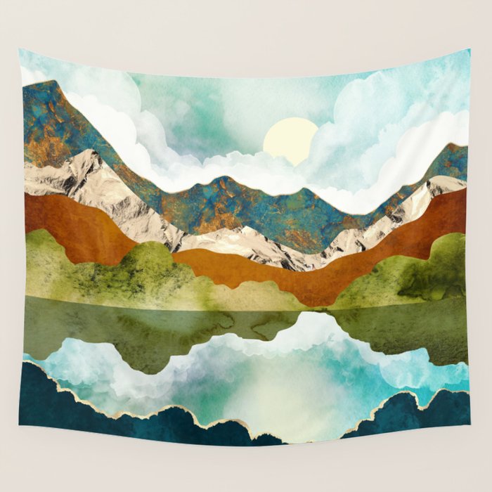 Spring Mountains Wall Tapestry Gallery Image 4