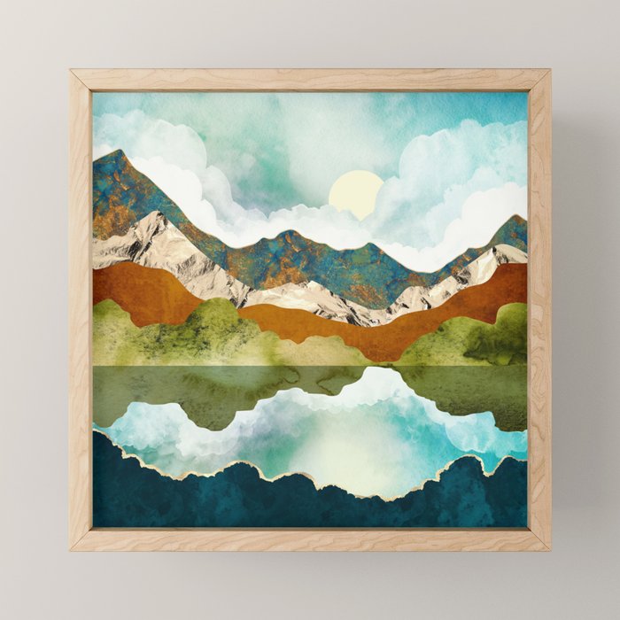 Spring Mountains Mini Art Print Gallery Image 1