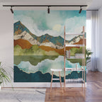 Spring Mountains Wall Mural Gallery Image 1