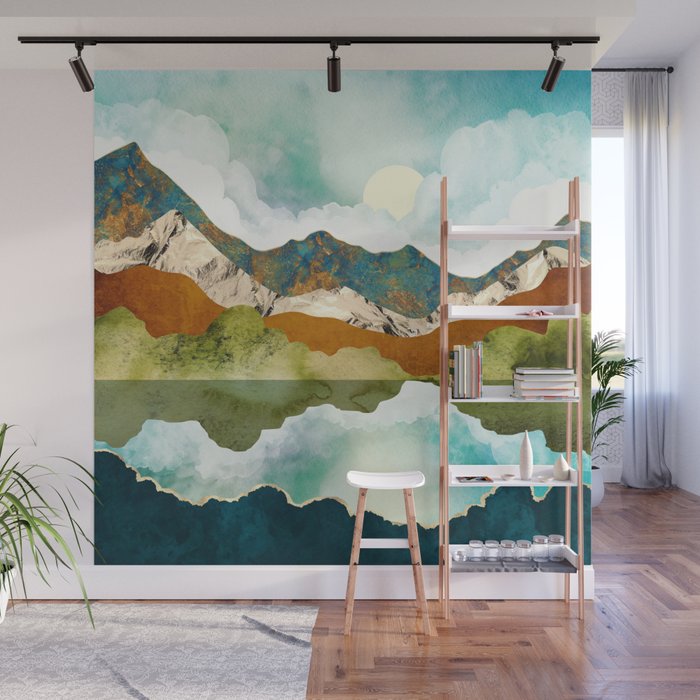 Spring Mountains Wall Mural Gallery Image 1