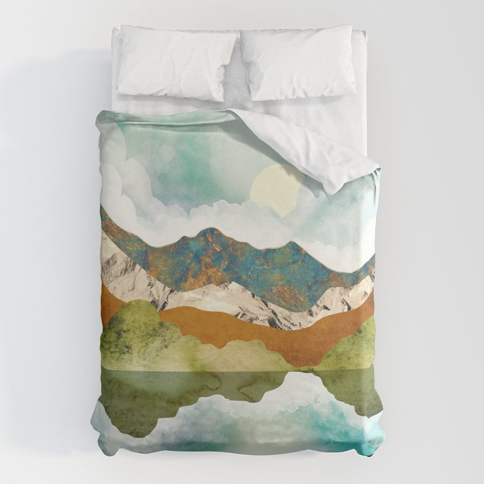 Spring Mountains Duvet Cover Gallery Image 1