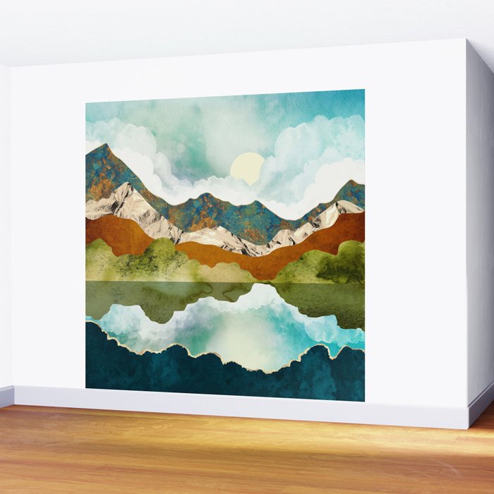 Spring Mountains Wall Mural Gallery Image 2