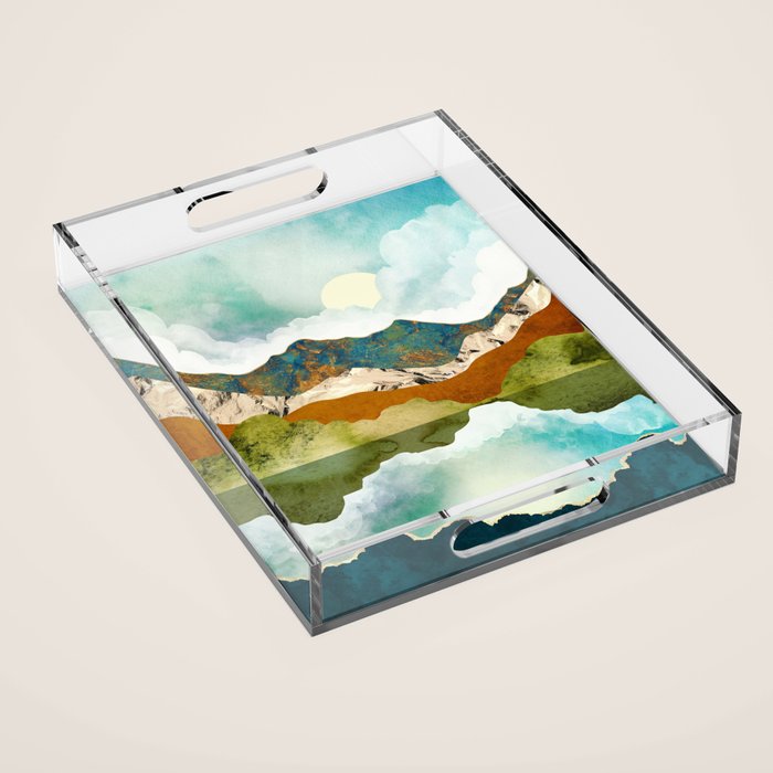 Spring Mountains Acrylic Tray Gallery Image 1