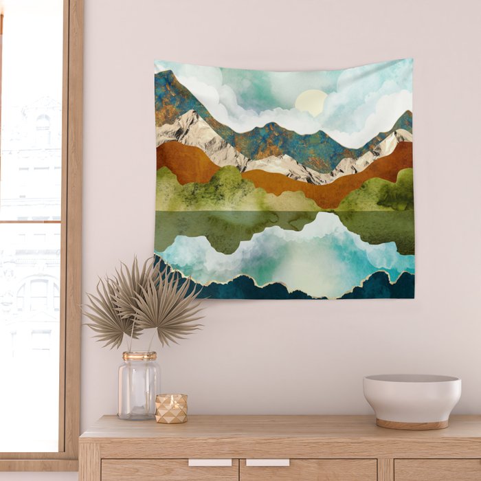 Spring Mountains Wall Tapestry Gallery Image 2