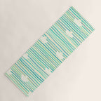 Whimsical Paper Boats Yoga Mat Gallery Image 1