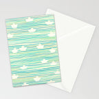 Whimsical Paper Boats Stationery Card Gallery Image 2