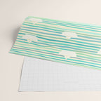 Whimsical Paper Boats Wrapping Paper Gallery Image 2