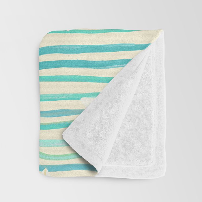 Whimsical Paper Boats Throw Blanket Gallery Image 3
