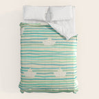 Whimsical Paper Boats Comforter Gallery Image 6