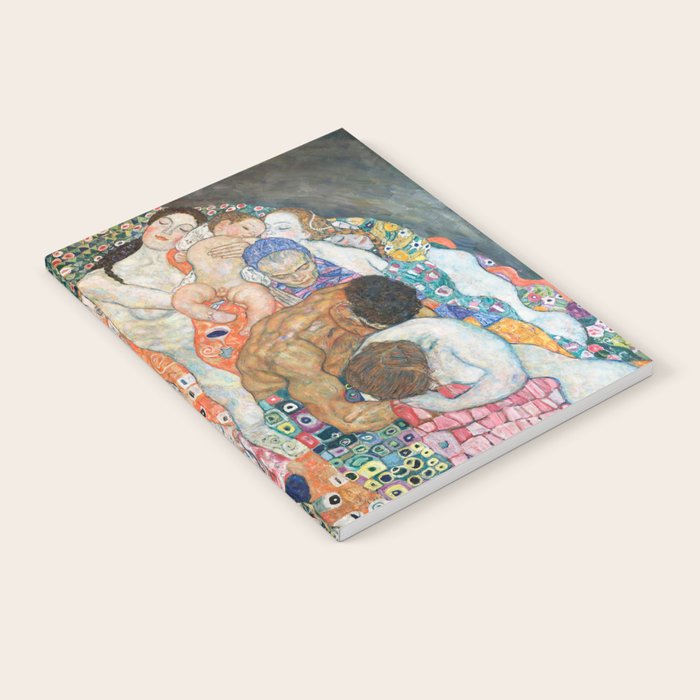 Death and Life by Gustav Klimt Notebook Gallery Image 2