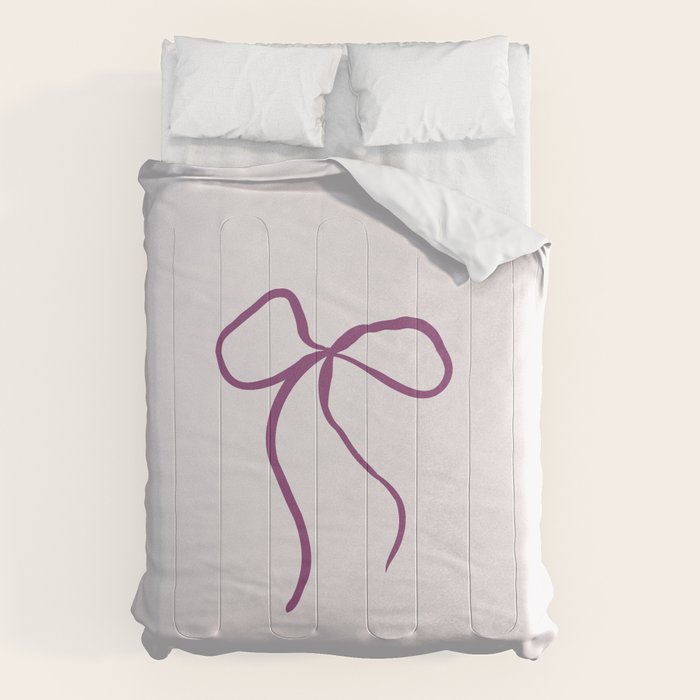Coquette pink bow Comforter Gallery Image 6